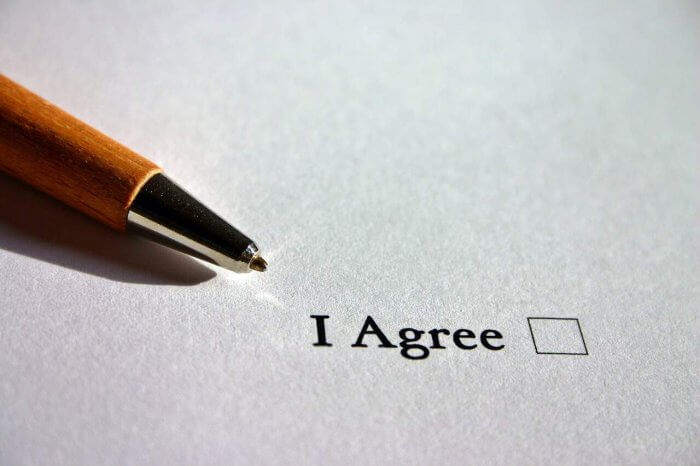 agreement signing